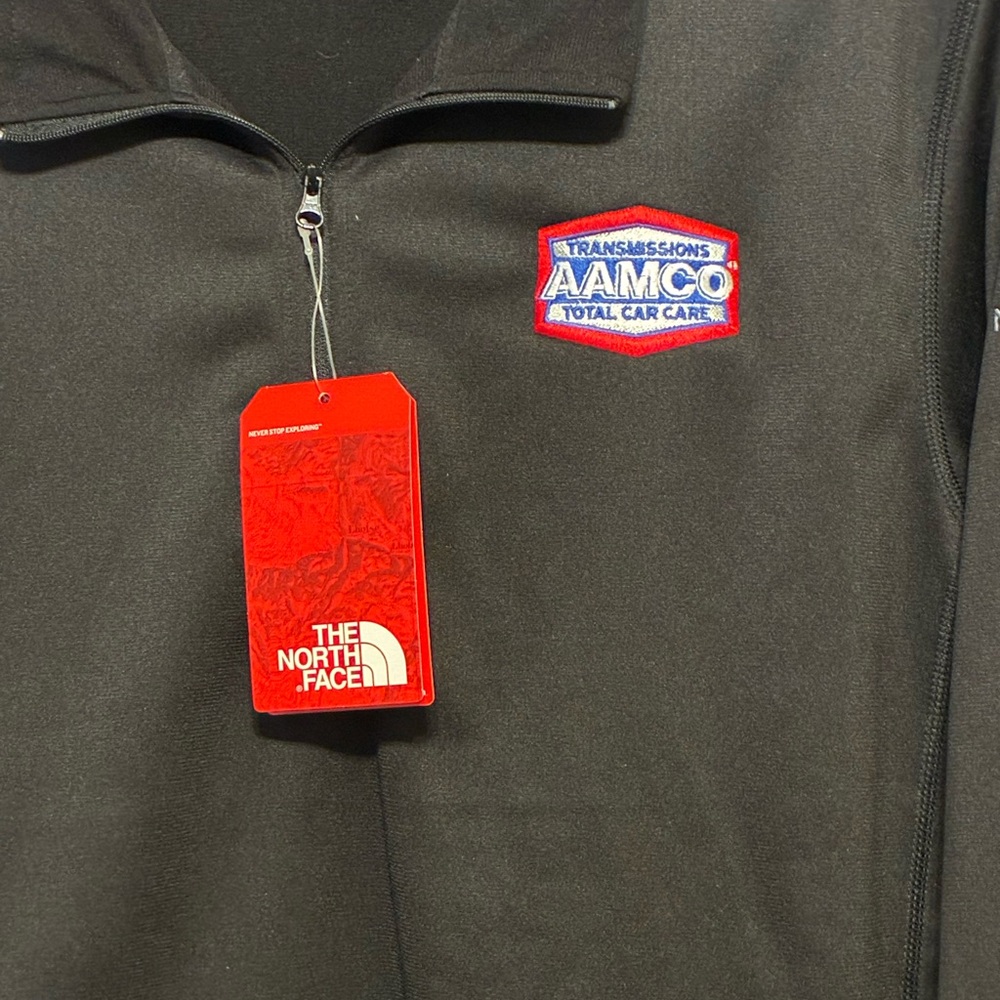 The North Face Tech 1/4 Zip Fleece AAMCO Logo Size XL - Picture 4 of 10